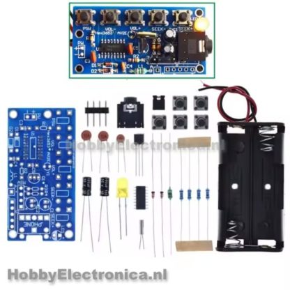 FM Radio Ontvanger soldeer kit 76-108MHz